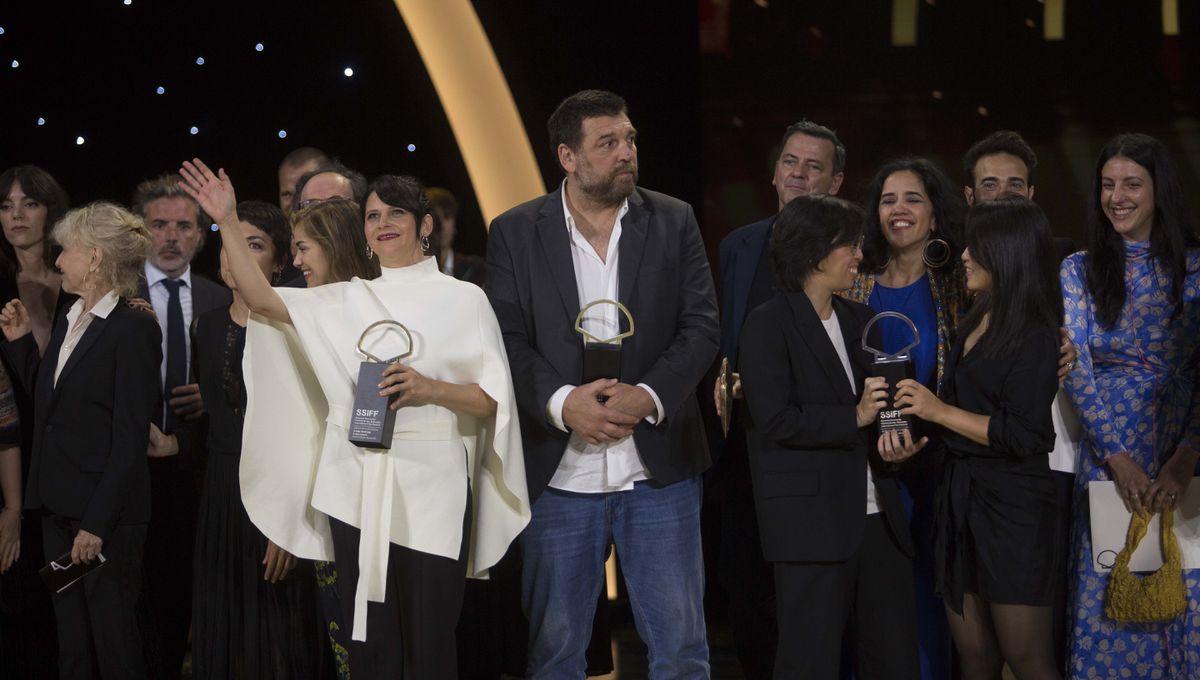 La Concha de Oro de ‘O corno’ convierte a Jaione Camborda en la primera directora española en ganar en San Sebastián
